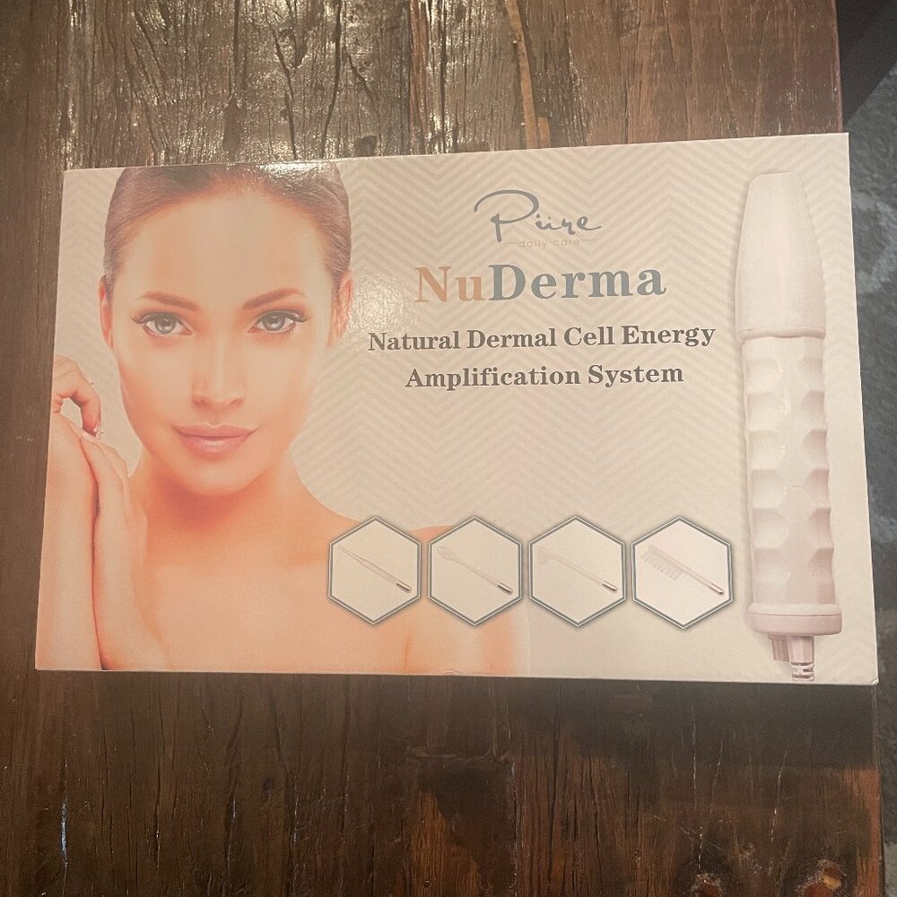 NuDerma Handheld Skin Therapy Wand Machine